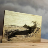 Oregon Coast Lighthouse by Chelsea Betts - Photo Block Home Decor
