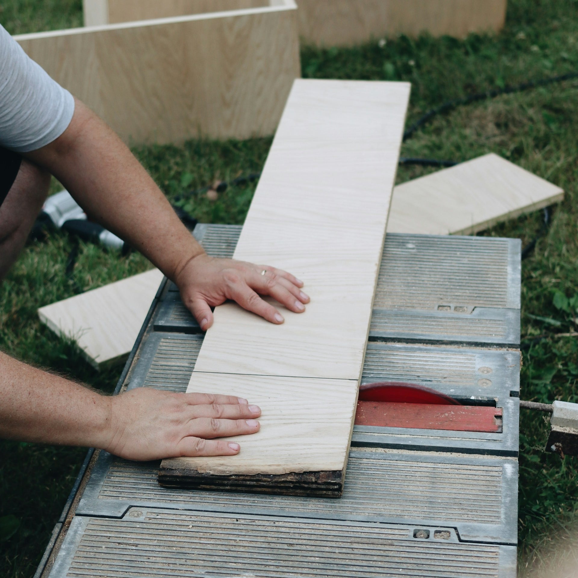 Selecting our wood