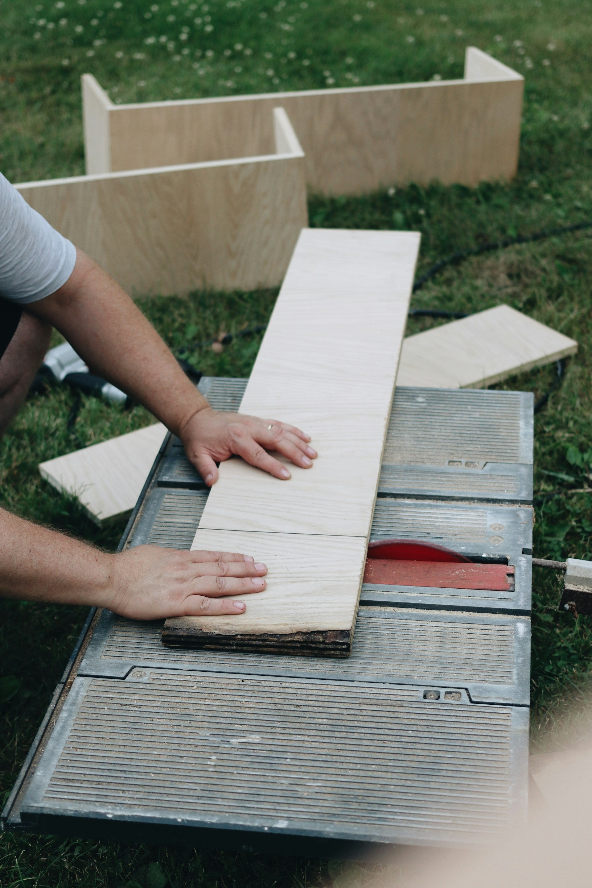 Selecting our wood